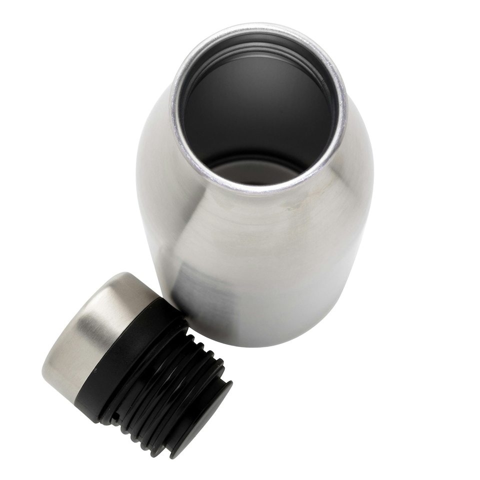 image 1 of XD Collection Deluxe 500ml Water Bottle - Silver - One Size | Silver | One Size