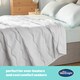 image 2 of Silentnight Summer Breeze Duvet - 2.5 Tog | White | Double | Double