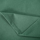 image 3 of Emerald Green Linen Blackout Eyelet Curtain Pair - 46 x 63 Inch Drop Green
