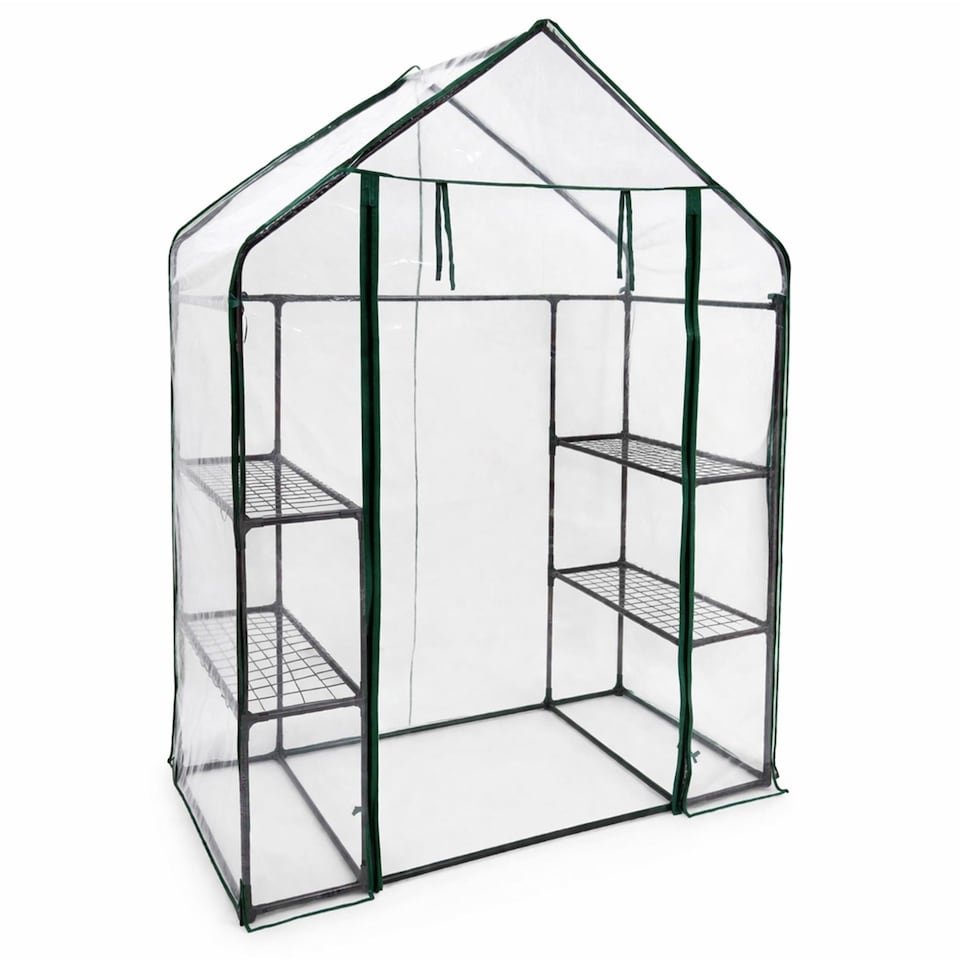 image 1 of Replacement Spare PVC Cover for 3-Tier Walk-in Garden Greenhouse