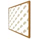 image 1 of Gold leaf pattern (Picture Frame) Brown | Oak | XS
