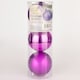 image 5 of 6 Purple Baubles - 10cm