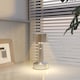 image 2 of HOMCOM Cordless Table Lamp with 2600mAh Rechargeable Battery, 3 Colour, Touch LED Lamp for Bedroom Living Room, Silver