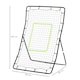 image 3 of HOMCOM Rebounder Net Target Ball Kickback Baseball Training Equipment Play