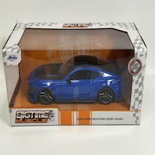 2024 Ford Mustang Dark Horse Blue Bigtime Muscle 1:24 Scale Jada 35276