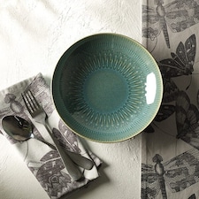 Royal Botanic Gardens Kew Living Jewels Pasta Bowl 22cm - Green