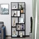 image 2 of HOMCOM Multipurpose 8-Grid Bookshelf Decorative Shelf, Bathroom