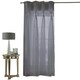 image 3 of Diana Dolly Voile Eyelet Curtain Panel - Silver - 145cm x 229cm