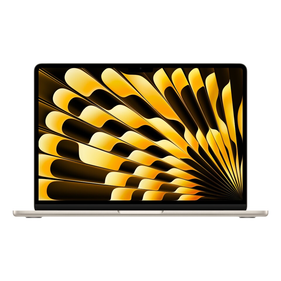 image 1 of Apple MacBook Air 13-Inch M4 chip with 10-core CPU and 10-core GPU 24GB 512GB SSD - Starlight