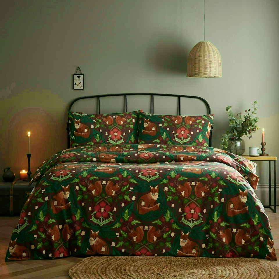 image 1 of Portfolio Home Bowland Animal Print Bedding Duvet Cover Set