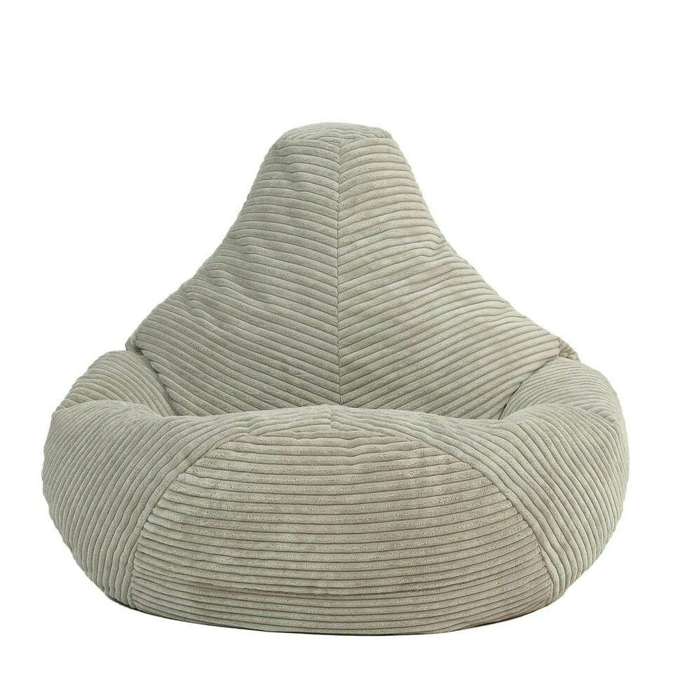 image 1 of icon Dalton Kids Beanbag Corduroy Natural Beige Set of 2 Cream