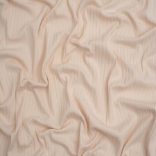 Minerva Core Range Cream Baby Soft Cotton Rib Stretch Knit Fabric for Dressmaking, 140cm / 55" Wide - per metre