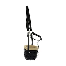 Hy Muzzle With Fleece - Black - Pony