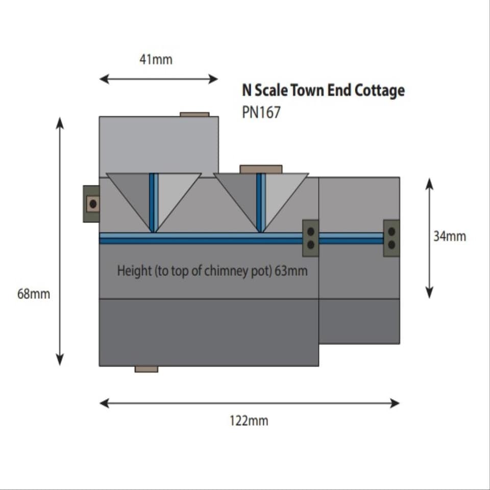image 1 of Metcalfe Town End Cottage Card Kit