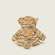 image 5 of Warmies Large Microwaveable Tiger Plush , Brown, Soothing Lavender Scented Soft .