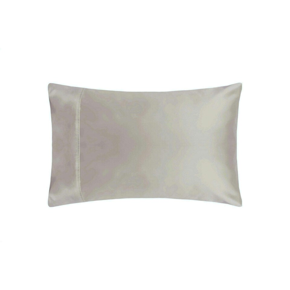 image 1 of Belledorm 200 Thread Count Egyptian Cotton Housewife Pillowcases (Pair) - Oyster - One Size