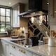image 2 of Chains & Stripes Splash Back | White