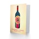 image 2 of Law Fun Funky Wine Bottle Party Red White Daughter-in-Law Birthday Card