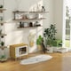 image 8 of PawHut Hooded Cat Litter Box, Pet Toilet w/ Scoop, Tray - Light Green