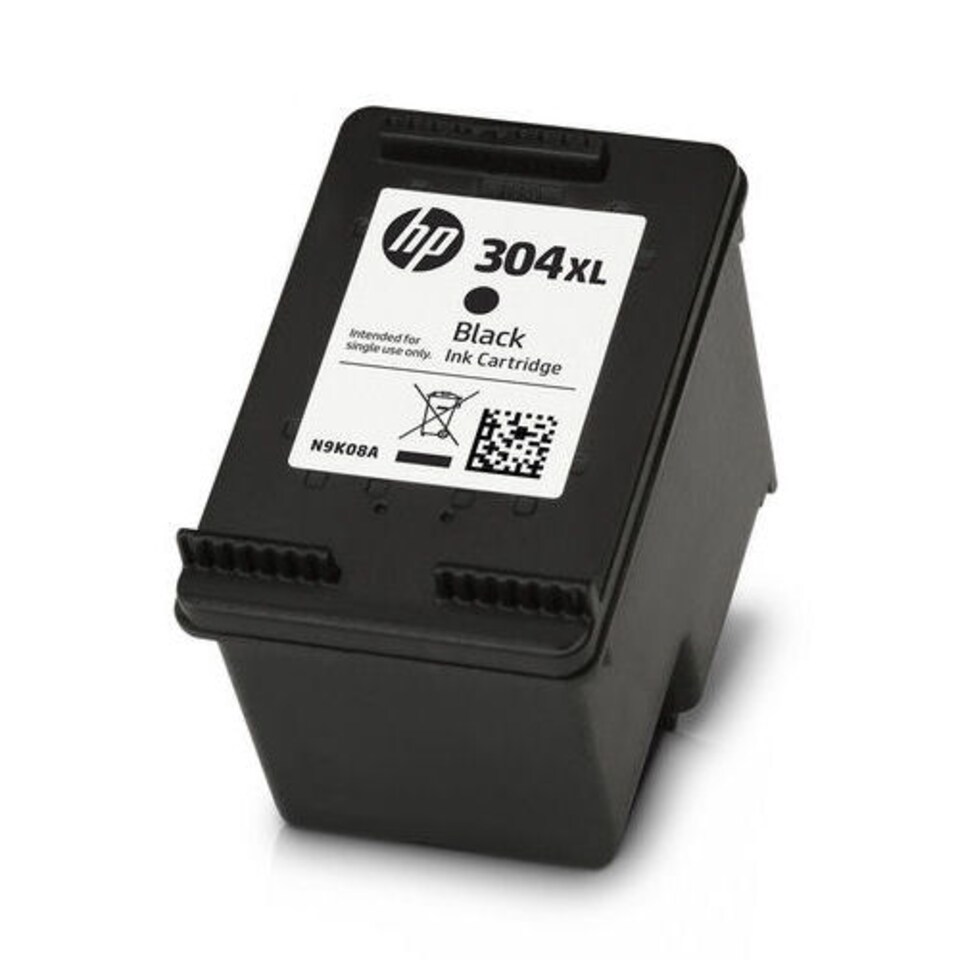 image 1 of 2x HP 304XL Black Genuine Ink Cartridges