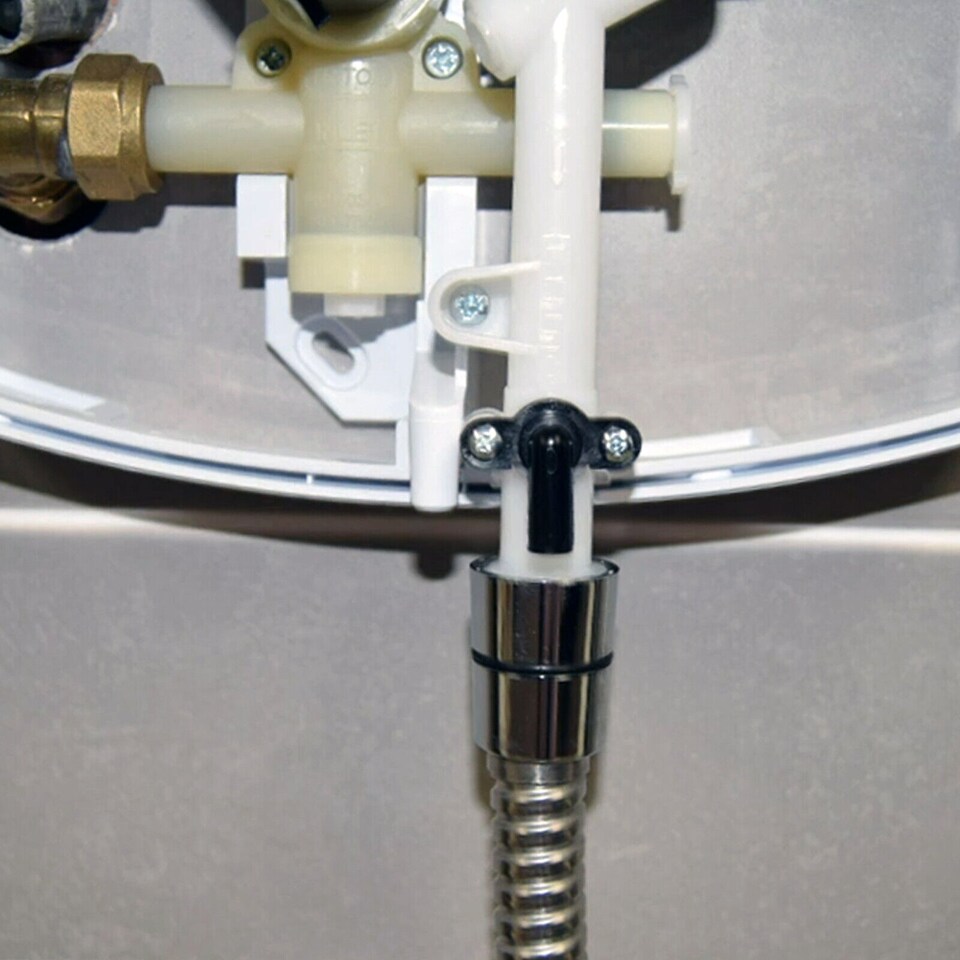 image 1 of SPARES2GO Pressure Relief Device for Triton Electric Shower PRD + Seal Burst Disc x 7