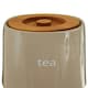 image 2 of Interiors By Premier Functional Design Beige Ceramic Tea Canister, Chic Design Ceramic Canister, Durable Canister For Ingredients