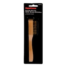 SupaHome Suede Shoe Brush - Beige/Brown - One Size