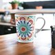 image 3 of Rio Medallion Melamine Mugs - Set of 5 | Multi