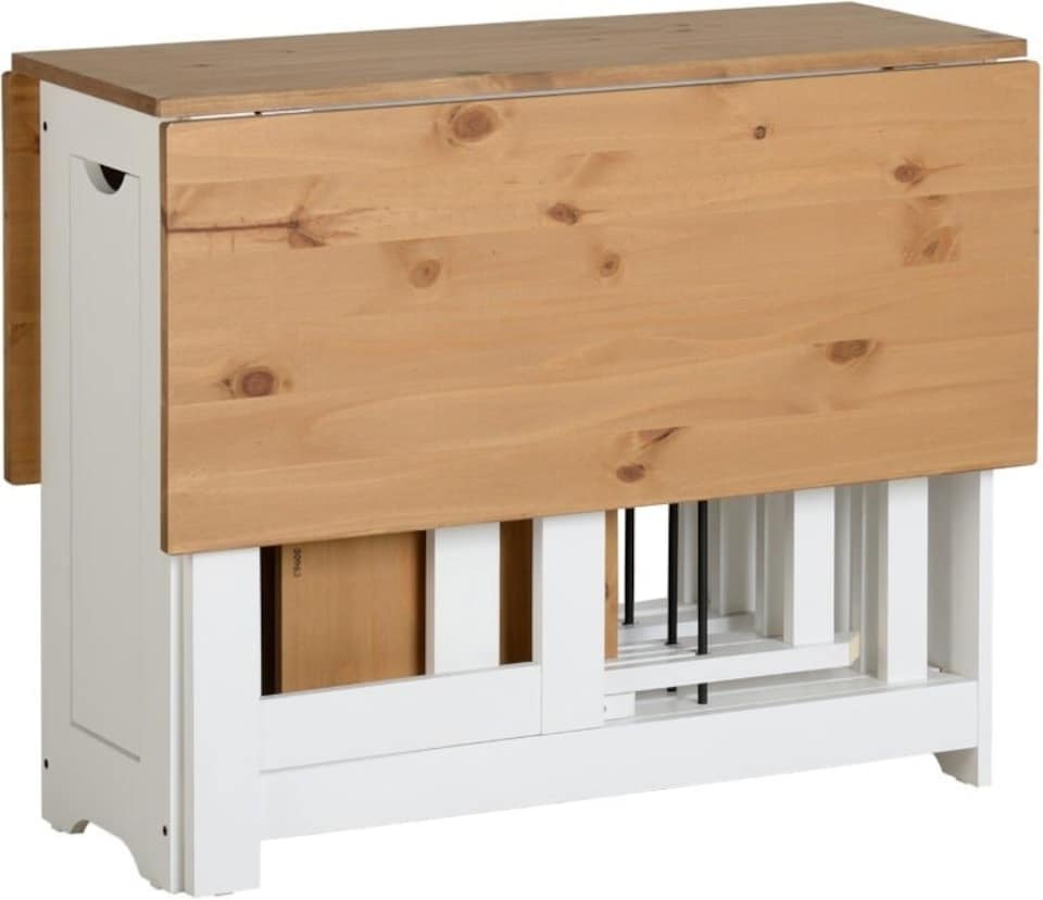 image 1 of Santos Butterfly Dining Set - Slate Grey - Distressed Waxed Pine | Grey | 5