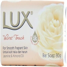 Lux Velvet Touch Jasmine and Almond Oil Soap 3x80g.
