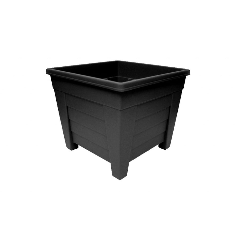 image 1 of Grosvenor Square Planter - Ebony - 27cm