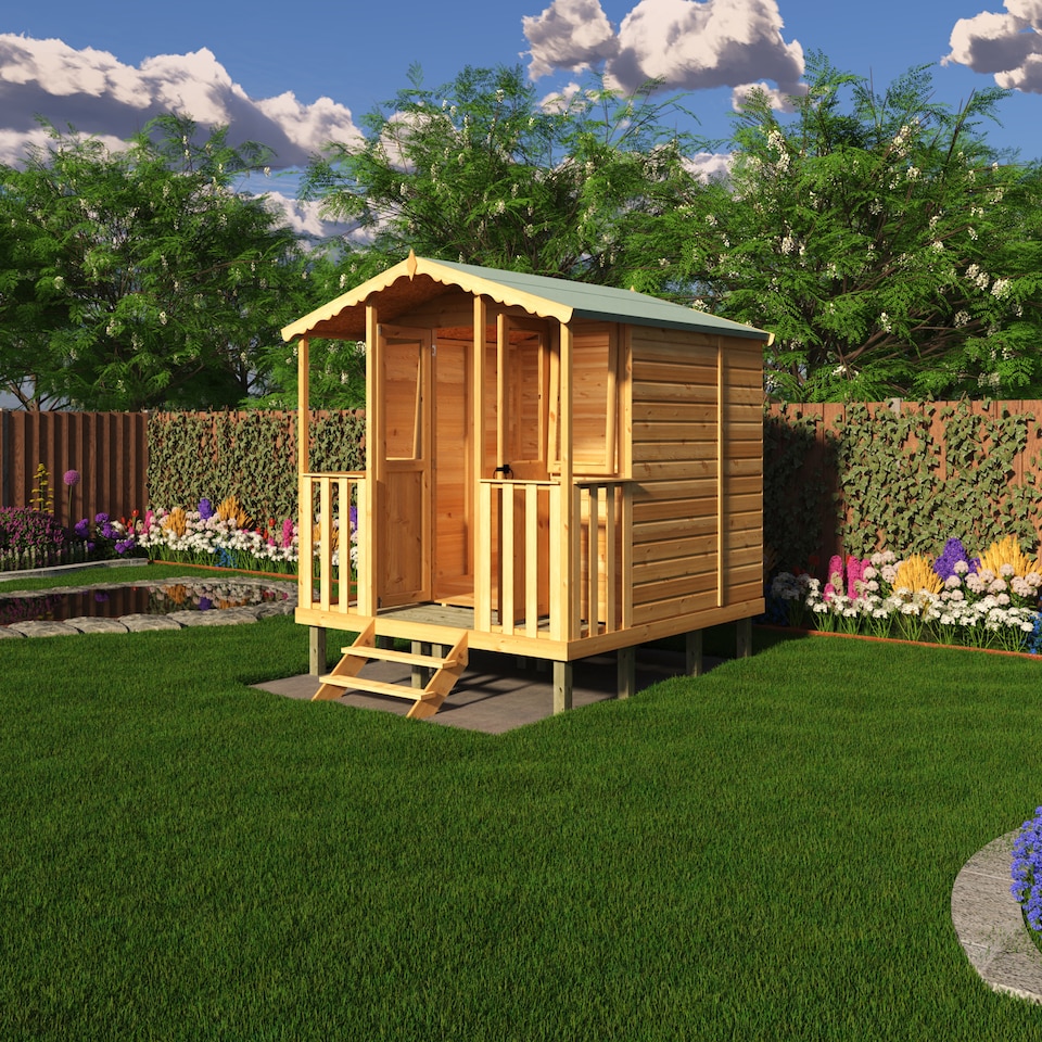 image 1 of Thornham 7 x 7 Summerhouse