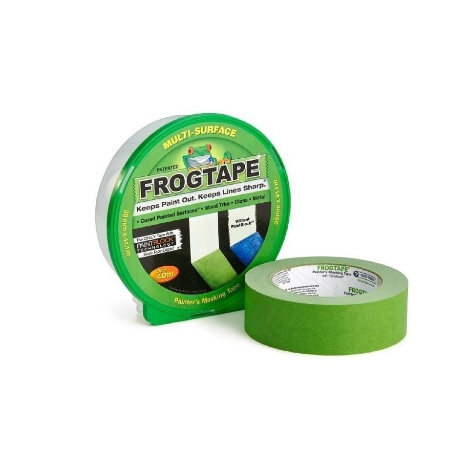 Frog Tape Multi Surface Painters Masking Tape - Green - 41m x 36mm
