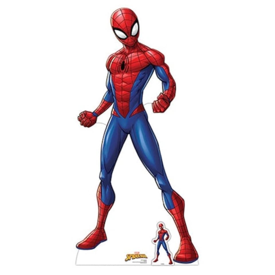 Spider-Man Spiderverse Marvel Lifesize Cardboard Cutout 179cm