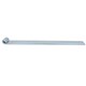 image 6 of HD Strap Tailgate Straight Hinge for 12.5mm Pins 460mm Long Zinc Plated 4pc Silver
