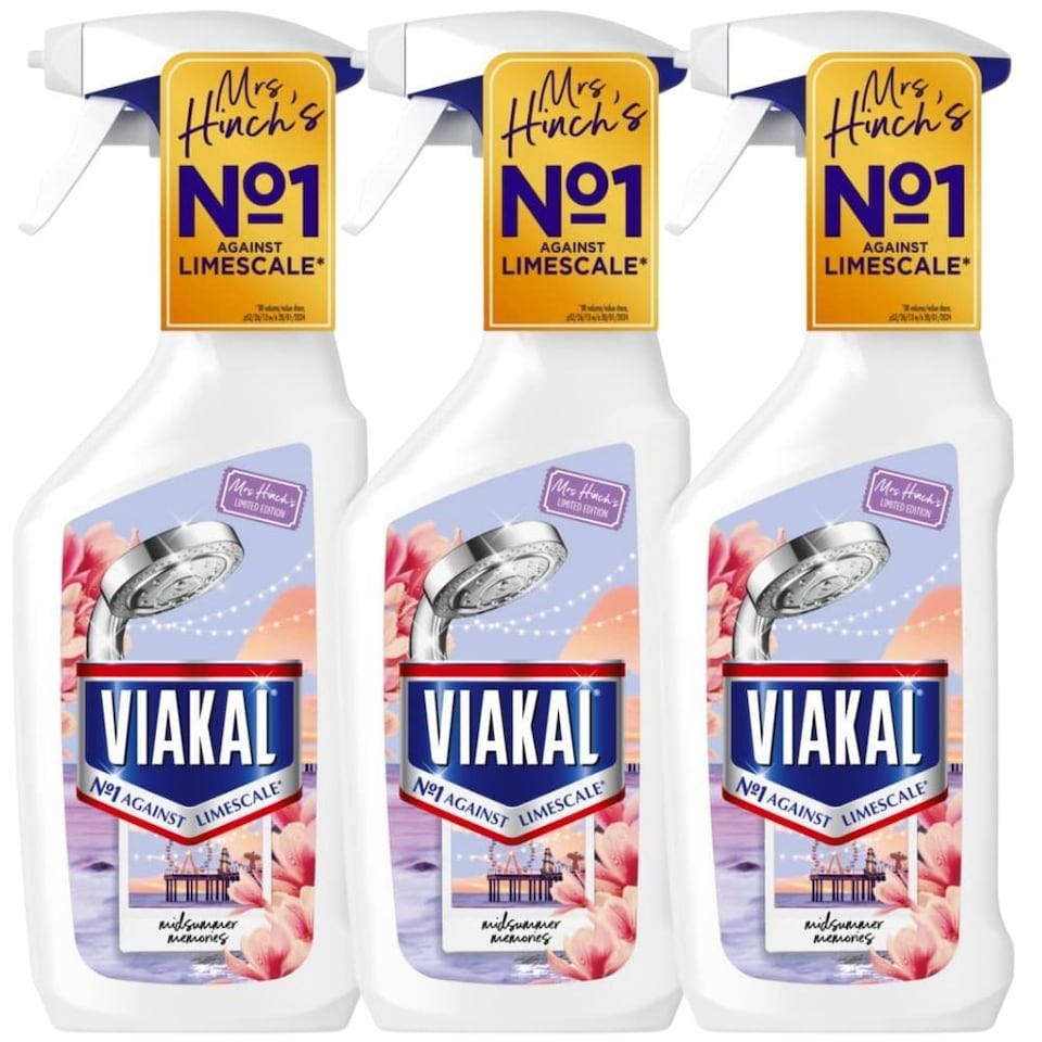 image 1 of Viakal Limescale Remover Spray Mrs Hinch's Midsummer Memories 500ml