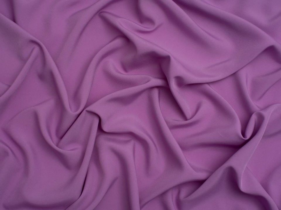 Minerva Core Range Pink Soft Touch Crepe Fabric for Dressmaking, 110cm / 43" Wide - per metre