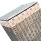 image 4 of Square Laundry Basket Set 2 With Garden Rose Lining | Multi | Garden Rose