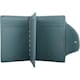 image 3 of Slim Line Genuine Soft Leather RFID Protected Credit Card Holder Purse Blue | Aqua