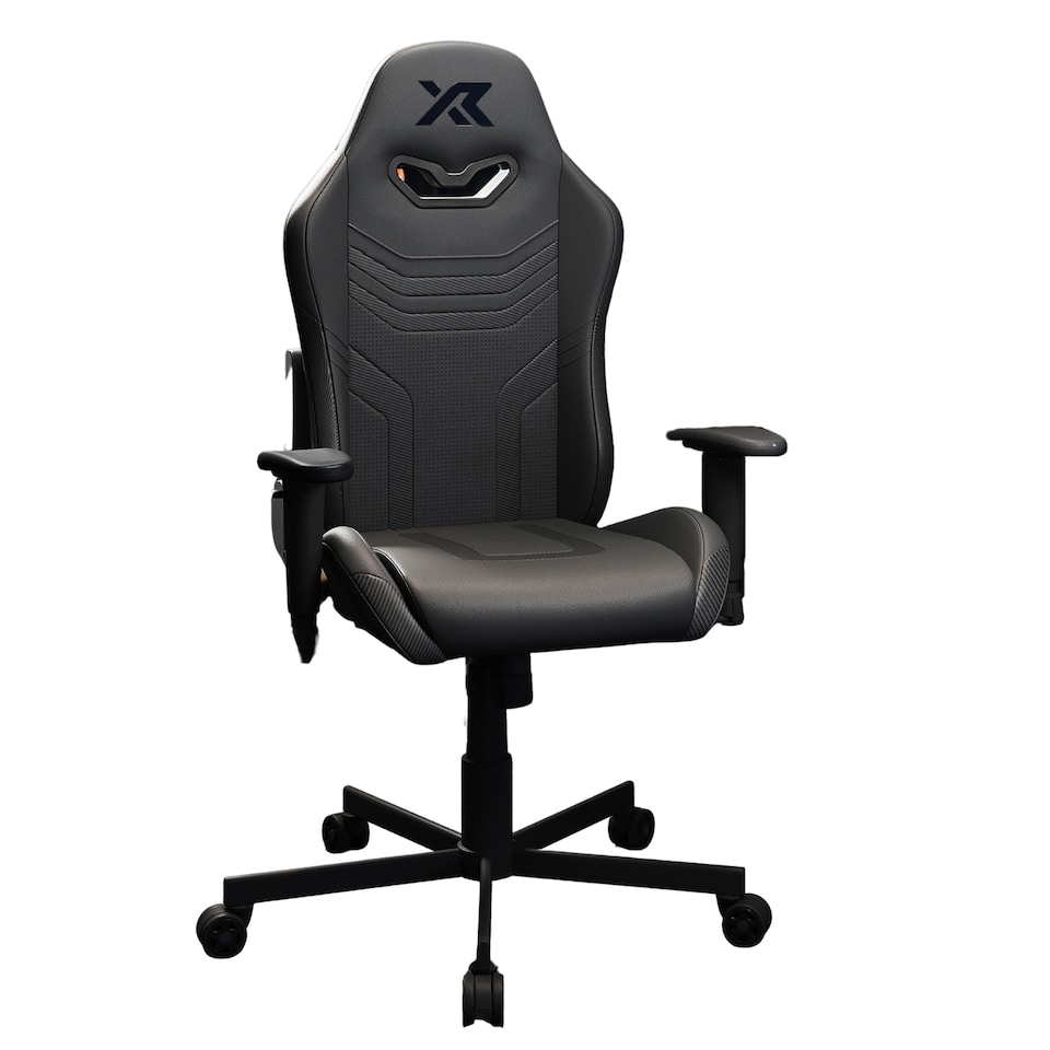 image 1 of Agility Compact Ergonomic PC Gaming Chair for Juniors - Carbon Black