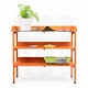 image 5 of KCT 3 Tier Wooden Garden Potting Bench Brown