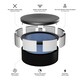 image 6 of Wave Tahoe 6 Person Eco Foam Hot Tub, Charcoal Black