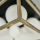 image 1 of ValueLights Beauworth 4 Way Black Ceiling Bar Light