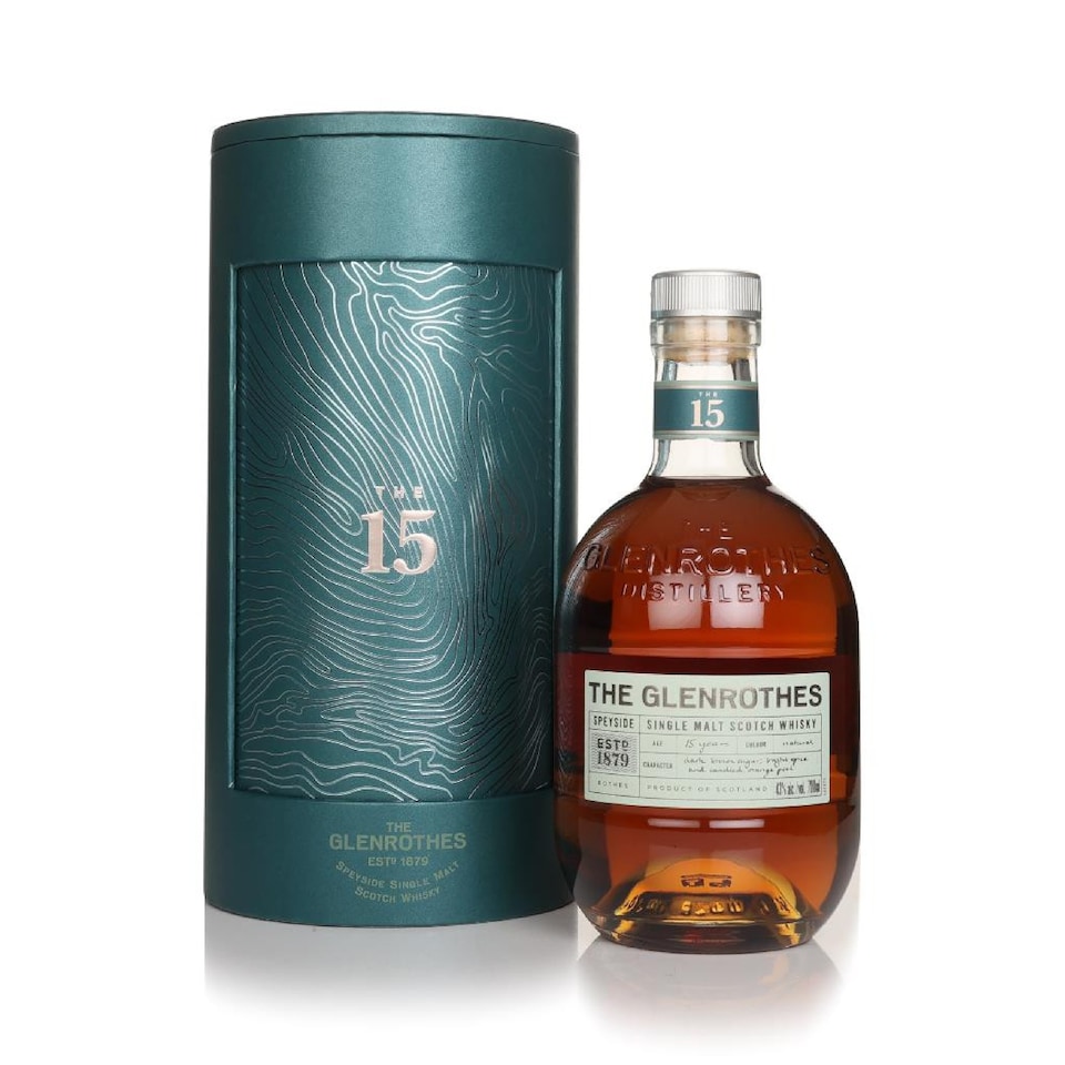 image 1 of Glenrothes - Speyside Single Malt Scotch 15 year old Whisky | Multi | New | dark chocolate, candied orange, and toasted oak, with a touch of vanilla sweetness | 1