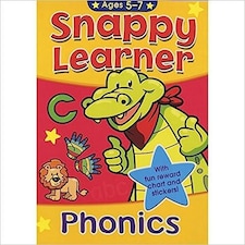 Alligator Snappy Learner Phonics Learning Activity Book - Multicoloured - One Size