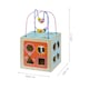 image 3 of Teamson Kids Preschool Play Lab 4-in-1 Large Wooden Activity Cube, Multi