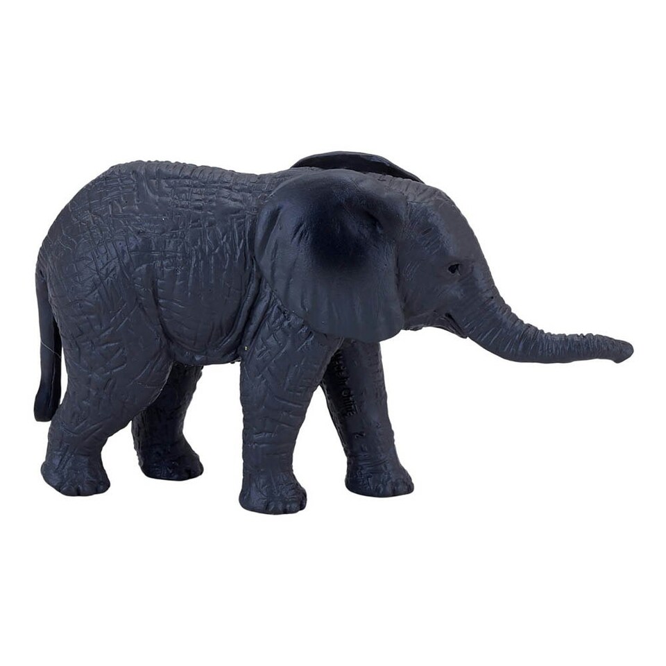 image 1 of MOJO Wildlife & Woodland African Elephant Calf Toy Figure, Grey (387190)