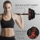 image 5 of SPORTNOW 20kg Adjustable Barbell Weights Set for Home Gym Strength Training Black