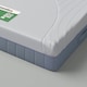image 2 of 25cm Deep Eco-Friendly 1000 Pocket Spring & Memory Foam Mattress (Small Double) | White | White