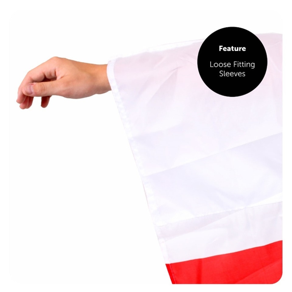 image 1 of Pack of 1 28 Piece England Set - Flags, Bunting, Tattoos, Inflatables & Hats Red | One Size